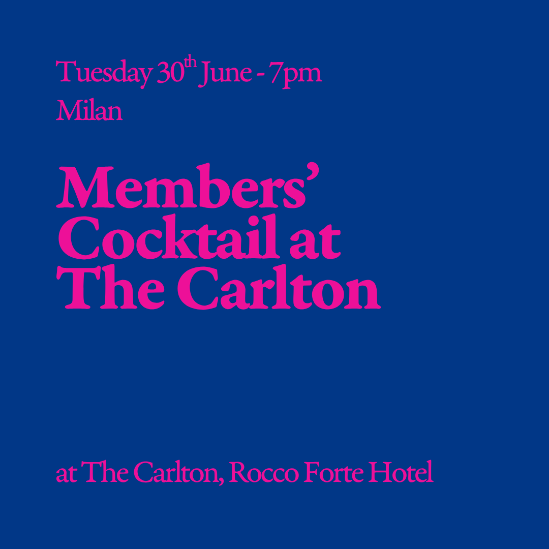 The Robin Milan - Members’ Cocktail at The Carlton - June 30th - 7pm
